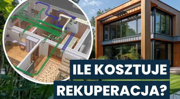 Schemat instalacji rekuperacji w nowoczesnym domu. Dowiedz się, ile kosztuje rekuperacja i jakie korzyści przynosi.