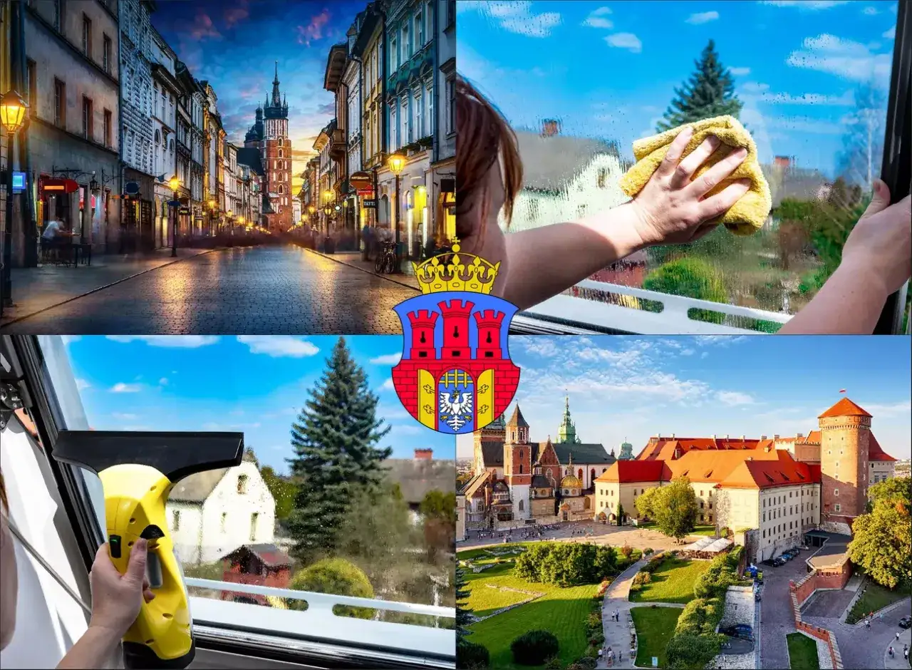 Kraków: Rynek Główny, Wawel i czyste okna. Sprawdź mycie okien cennik, by cieszyć się widokiem!