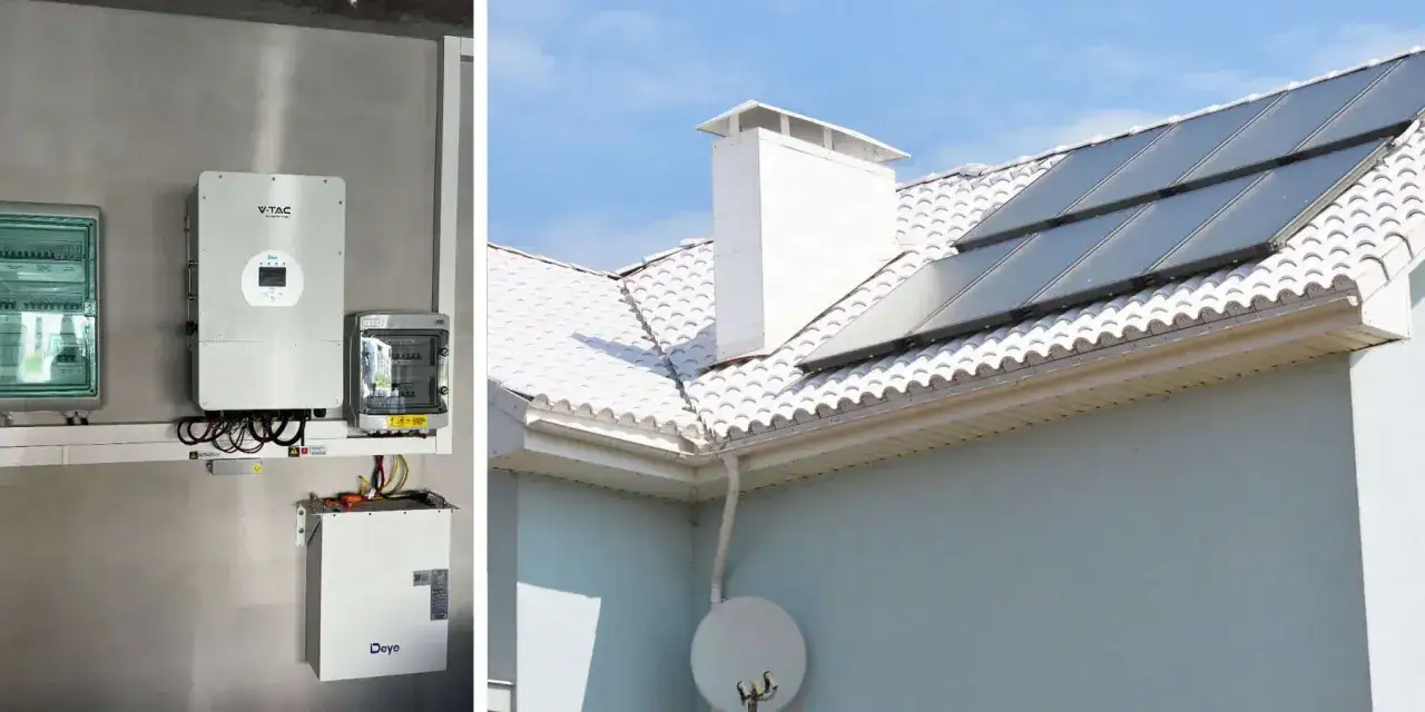 Instalacja fotowoltaiczna z magazynem energii 10kW. Cena tej inwestycji zależy od wielu czynników, ale zapewnia niezależność energetyczną.
